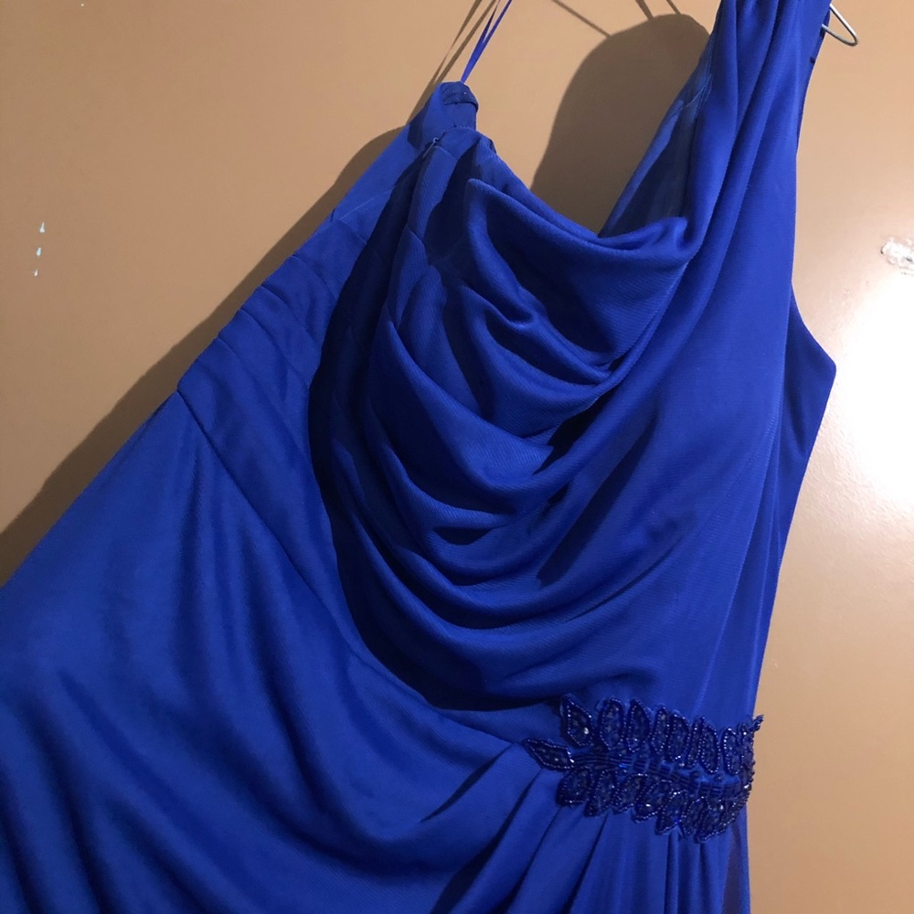 Blue formal dress